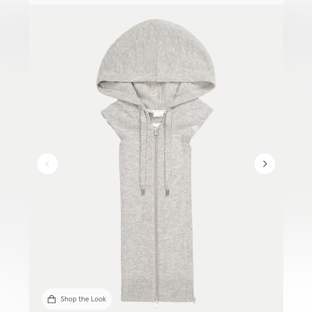 Veronica Beard Cashmere Blend Hoodie Dickey